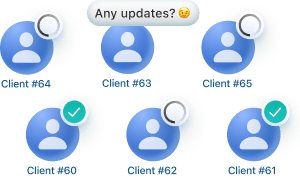 Client Management Easy client management for remote support
